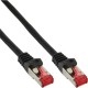 Inline 76422S. Cable FTP Cat.6. 25cm Negro 76422S